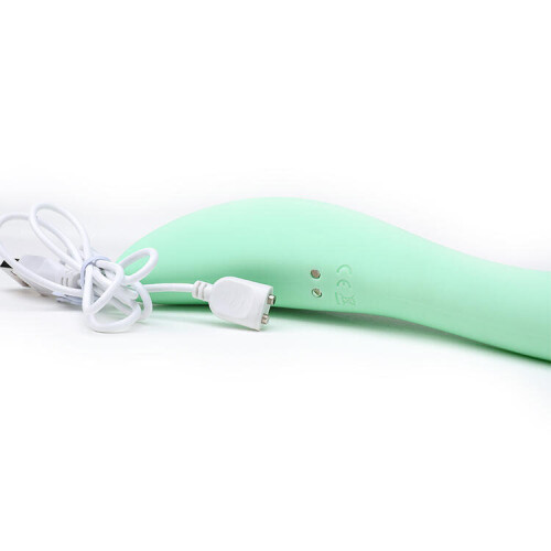 "Hope" 10 Speed Silicone G-Spot Massager (Green) 2