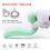 "Hope" 10 Speed Silicone G-Spot Massager (Green) 4