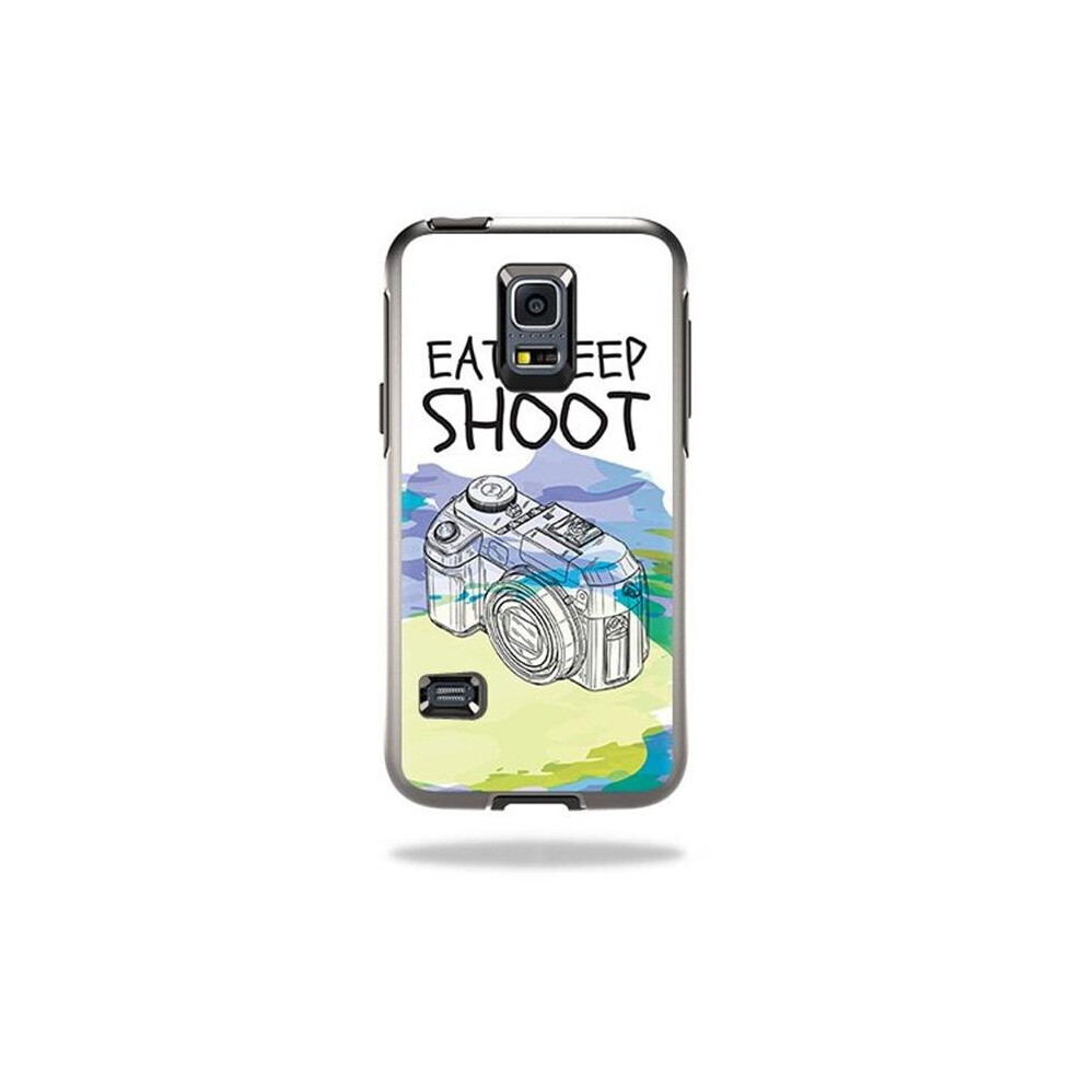 MightySkins OTSSGS5MI-Eat Sleep Shoot Skin for Otterbox Symmetry Samsung Galaxy S5 Mini - Eat Sleep Shoot-image-OPC-PB26SDR-NEW