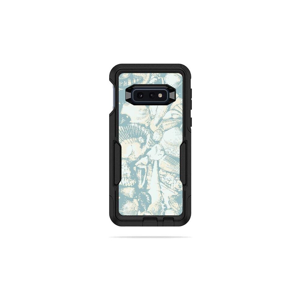 MightySkins OTCOSG10E-Blue Seashells Skin for Otterbox Commuter Samsung Galaxy 10E - Blue Seashells-image-OPC-PB26RT8-NEW
