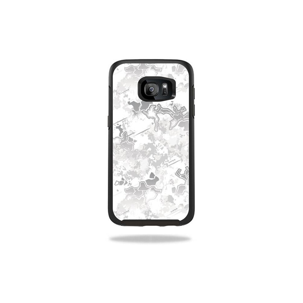 MightySkins OTSSGS7-Viper Snow Skin for Otterbox Symmetry Samsung Galaxy S7 Case Wrap Cover Sticker - Truetimber Viper Snow-image-OPC-PB26T9W-NEW
