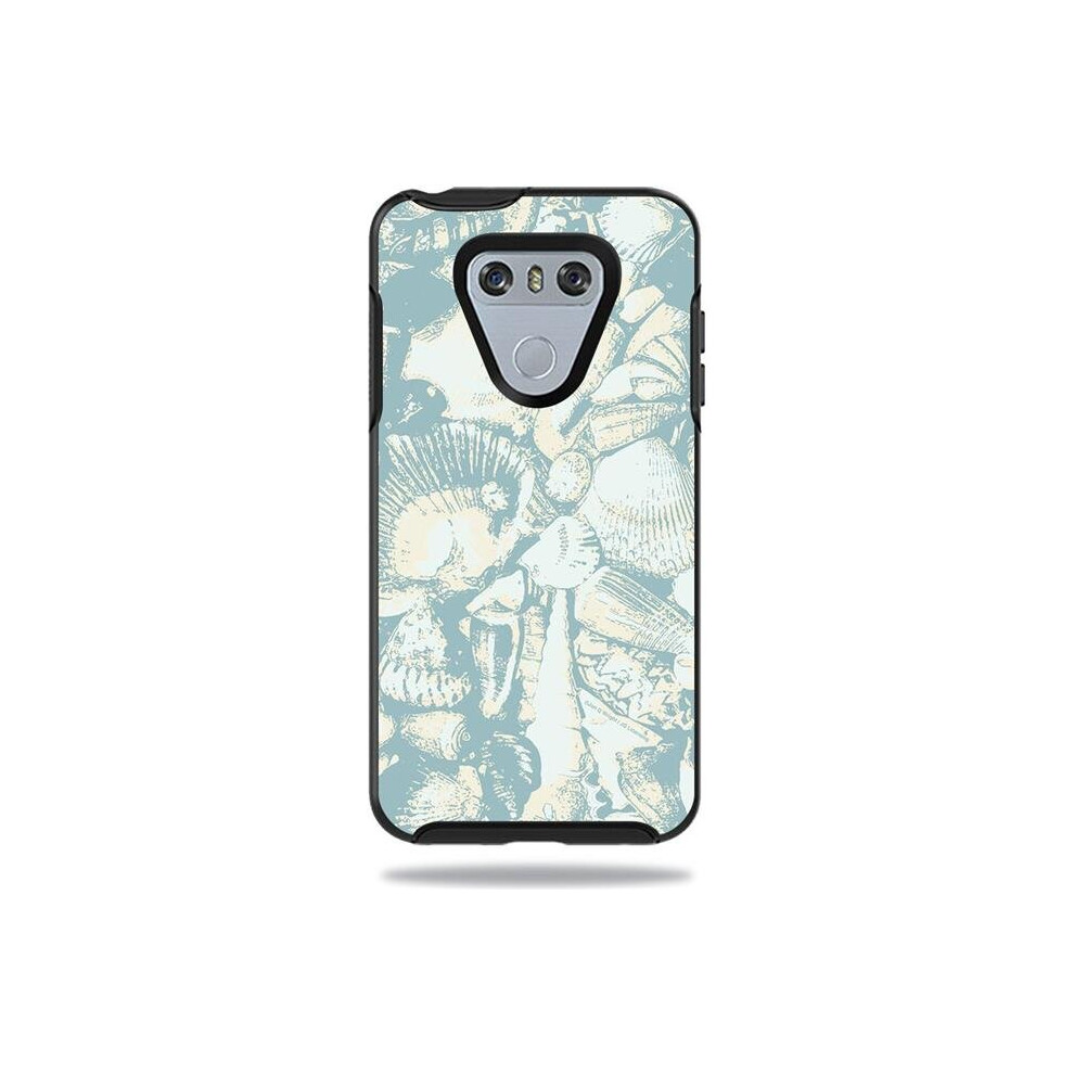 MightySkins OTSLGG6-Blue Seashells Skin for Otterbox Symmetry LG G6 Case - Blue Seashells-image-OPC-PB26XQH-NEW