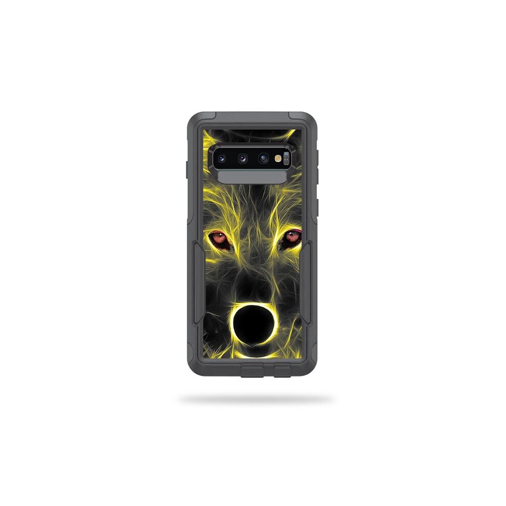 MightySkins OTCOSG10PL-Neon Wolf Skin for Otterbox Commuter Samsung Galaxy S10 Plus - Neon Wolf-image-OPC-PB26XPS-NEW