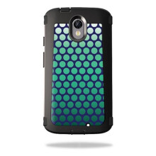 MightySkins OTDMODTUR2-Circles Skin for Otterbox Defender Motorola Droid Turbo 2 Case Wrap Cover Sticker - Circles