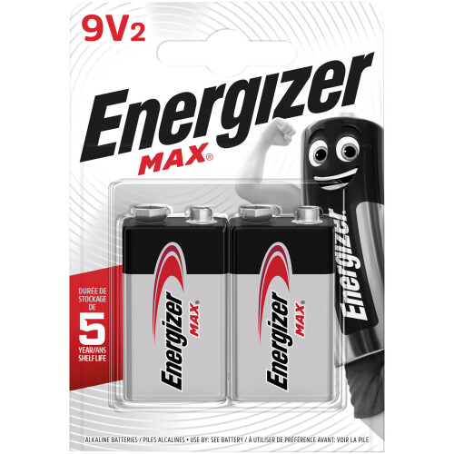 Energizer Energizer XMS22BATT9V Battery Packs 2 x 9V