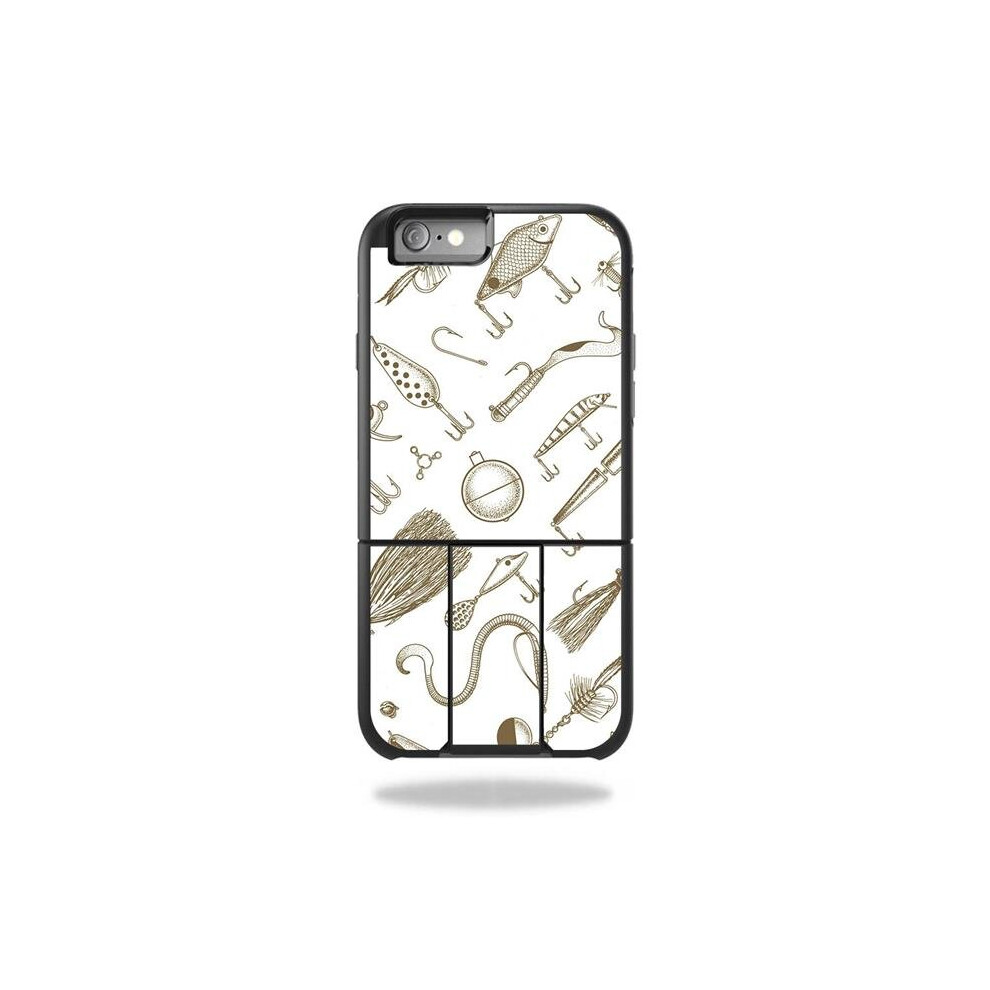 MightySkins OTUIP6-Retro Lures Skin for Otterbox Universe iPhone 6 & 6S Case - Retro Lures-image-OPC-PB26Z6N-NEW