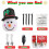 5ft Inflatable Snowman with Rotating LED Lights Christmas Decoration 7