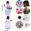 5ft Inflatable Snowman with Rotating LED Lights Christmas Decoration 4
