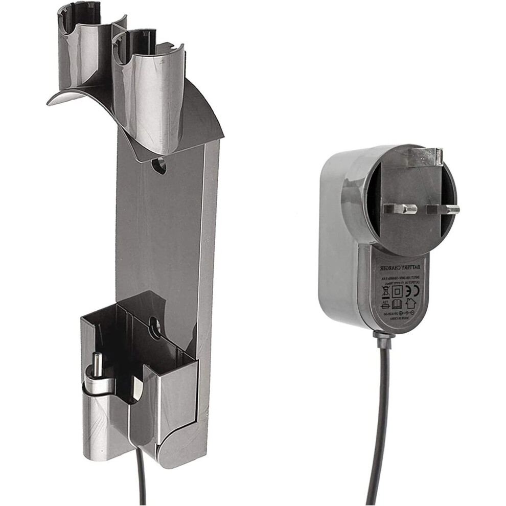 Spares2go Docking Station For Dyson V8 Sv10 Vacuum Cleaner Wall Mount + Charger