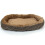 Large Dog bed with Orthopaedic Fleece Lining in Jute brown Actiaspet 6