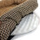 Large Dog bed with Orthopaedic Fleece Lining Brown 10