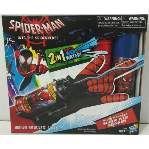 Hasbro Avengers Marvel Spiderman -Verse Mile Morales Super Web Slinger