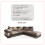 MN Furniture (Beige Brown, Right Corner Sofa) Modern Denver 3+2 and Corner Luxuries Sofa 3