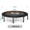 (48 Inch) Mini Trampoline Foldable Fitness Exercise Bouncer 1