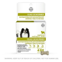 Chewabale Tablets for Small Dogs 2-25-Lbs., 4-Pk. -00724089113351