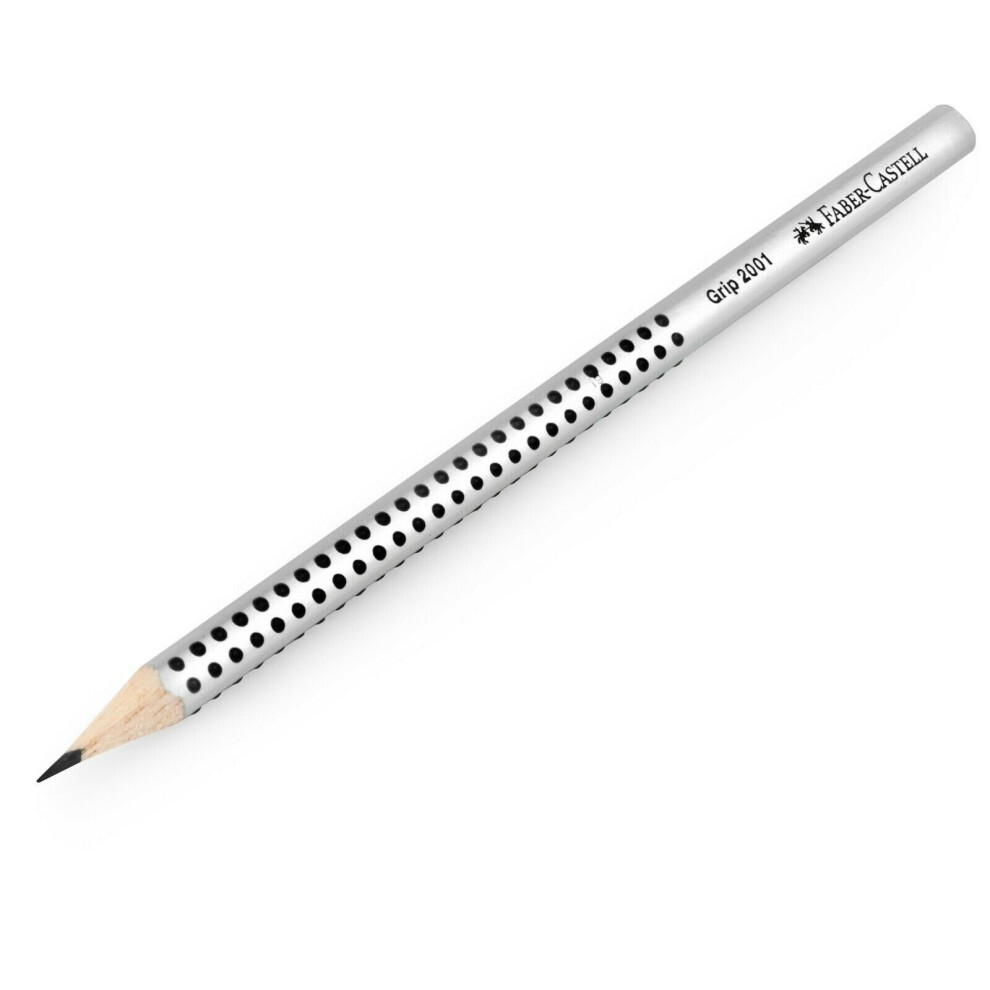 Faber-Castell Grip 2001 Triangular Graphite Pencil - B Grade - Single