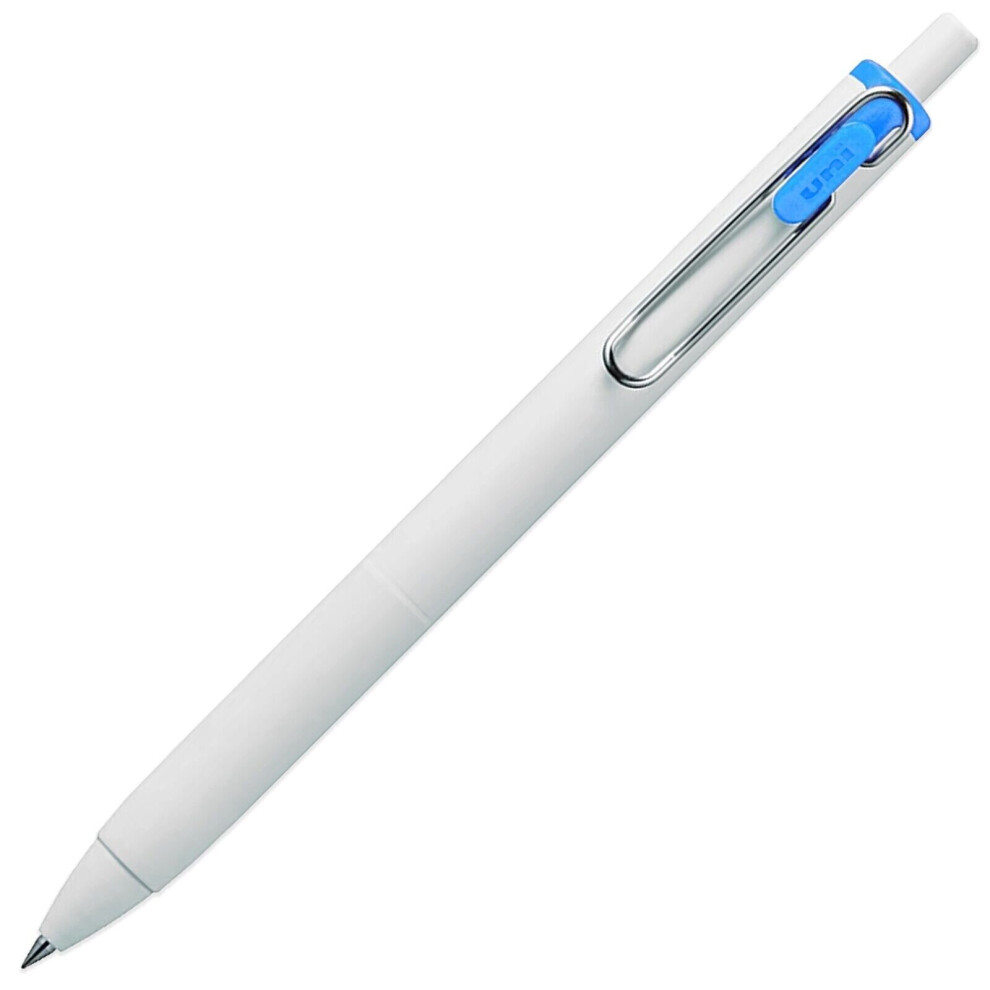 Uni-Ball - UMN-S-05 - Retractable Rollerball Gel Ink - Sky Blue Ink - Single Pen