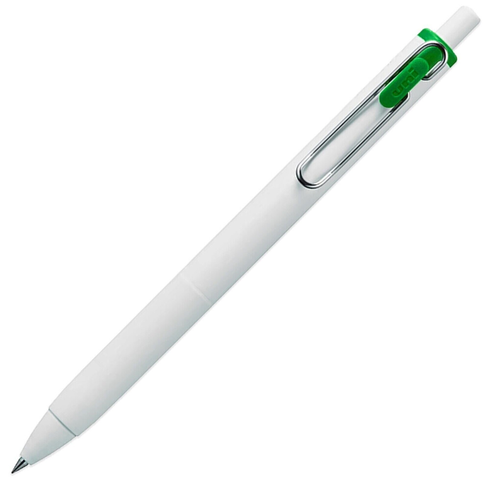 Uni-Ball - UMN-S-05 - Retractable Rollerball Gel Ink - Green Ink - Single Pen