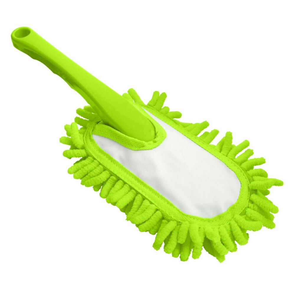 2 Handheld Microfibre Noodle Duster Brush Cleaning Universal Removable