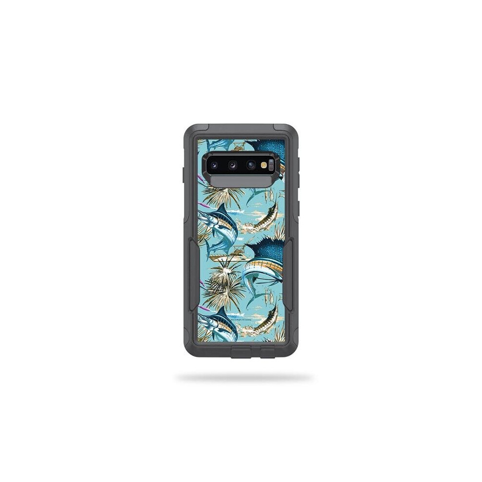 MightySkins OTCOSG10-Island Fish Skin for Otterbox Commuter Samsung Galaxy S10 - Island Fish-image-OPC-PB27BMS-NEW