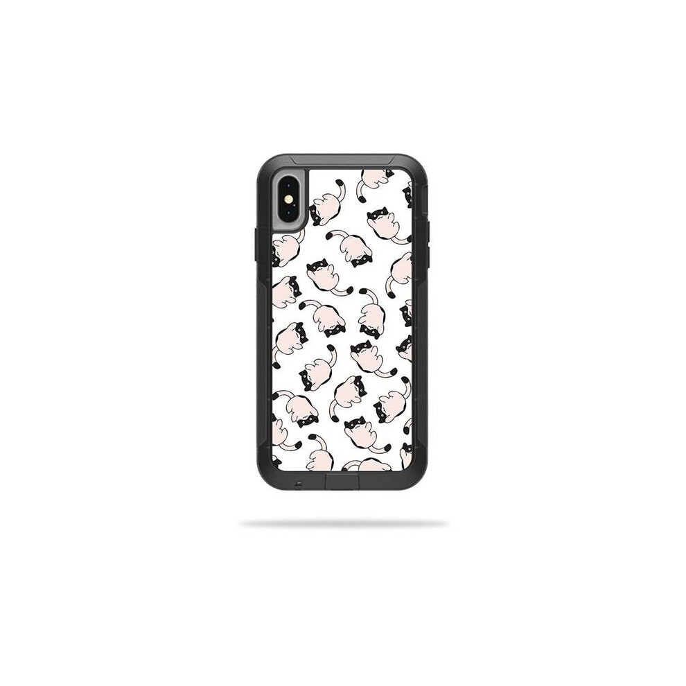 MightySkins OTPIPXSM-Raining Cats Skin for Otterbox Pursuit iPhone XS Max Case - Raining Cats-image-OPC-PB27C2P-NEW