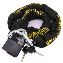 (1.2m) Motorcycle Motorbike Chain & Pad Lock Security Heavy Duty FD-MOTO
