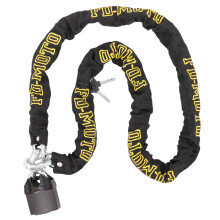 (1.8m) Motorcycle Motorbike Chain & Pad Lock Security Heavy Duty FD-MOTO