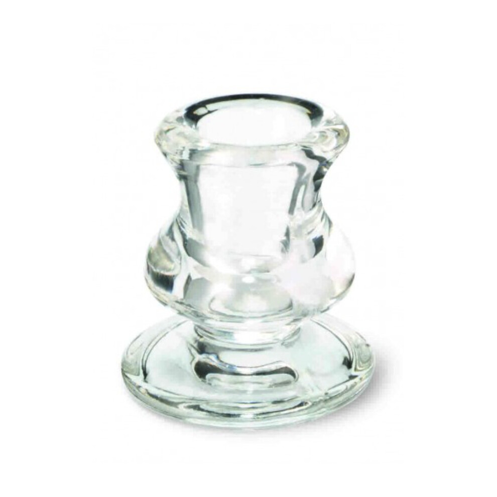 Bolsius Tapered Dinner Candle Glass Holder