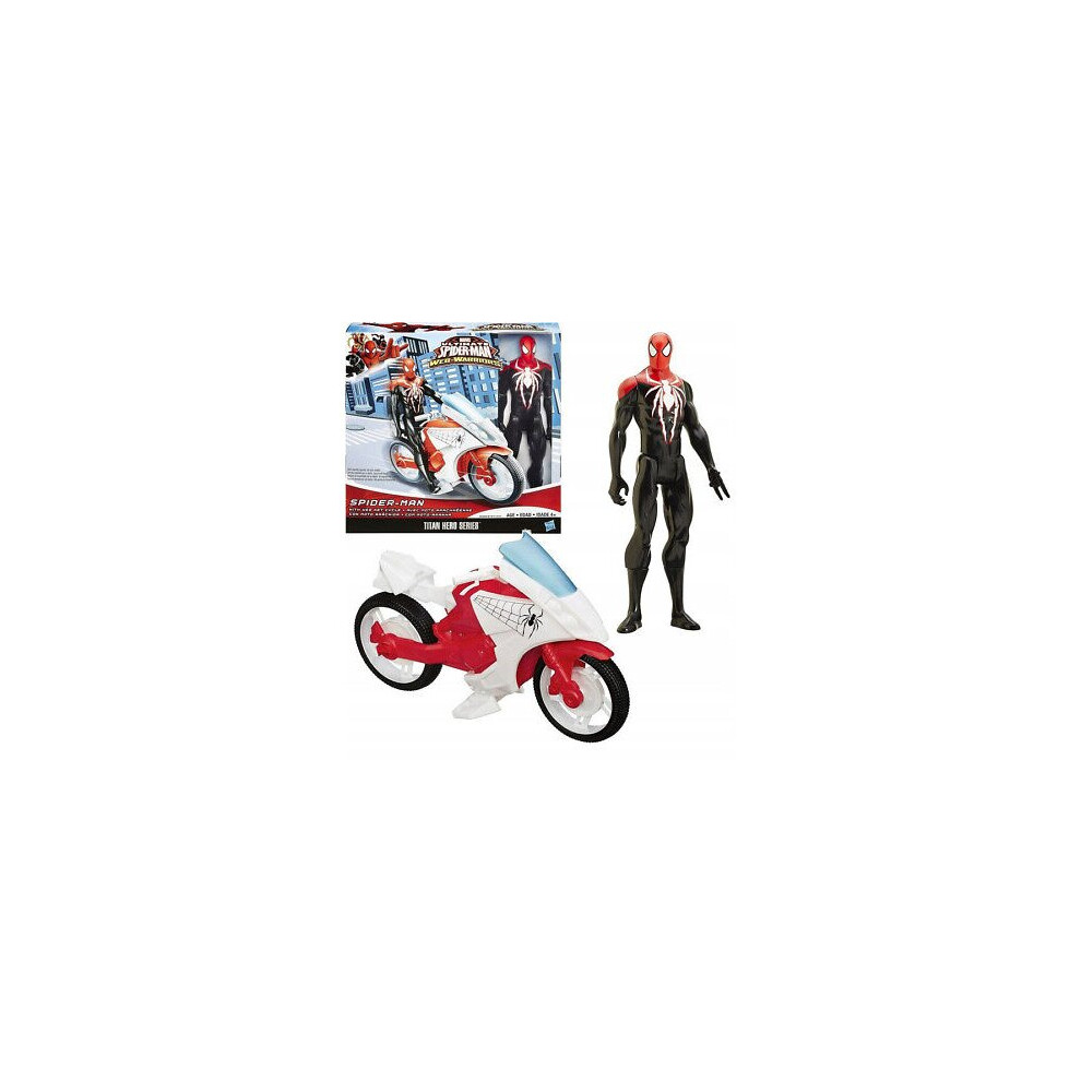 Marvel Ultimate Spiderman Web Warriors Motorcycle Official Hasbro