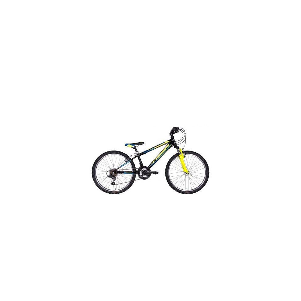 TIGER Warrior FS 24 Inch Mountain Bike Black