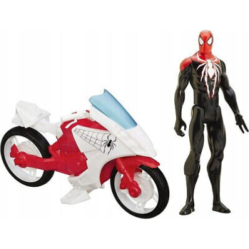 Marvel Ultimate Spiderman Web Warriors Motorcycle Official Hasbro 1