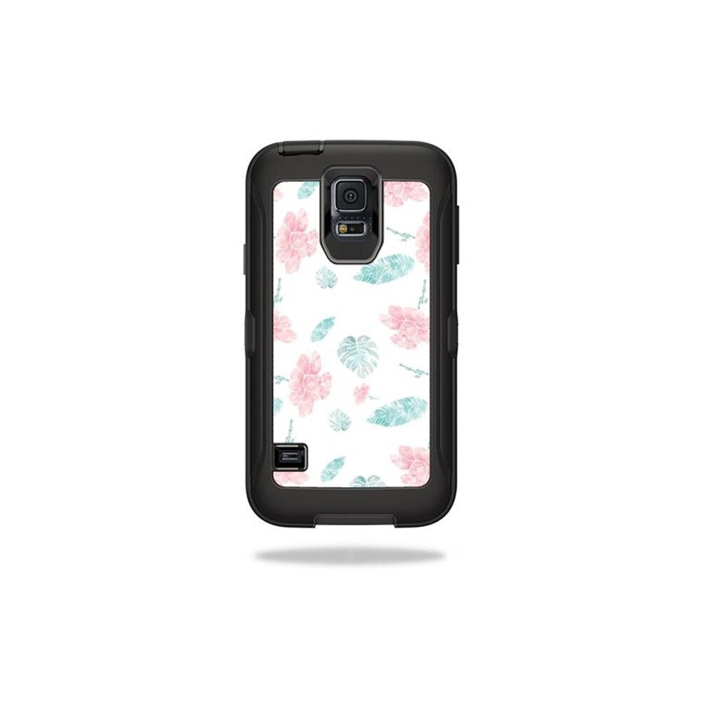 MightySkins OTDSGS5-Paper Flowers Skin for Otterbox Defender Samsung Galaxy S5 Case Wrap Cover Sticker - Paper Flowers-image-OPC-PB27N5N-NEW