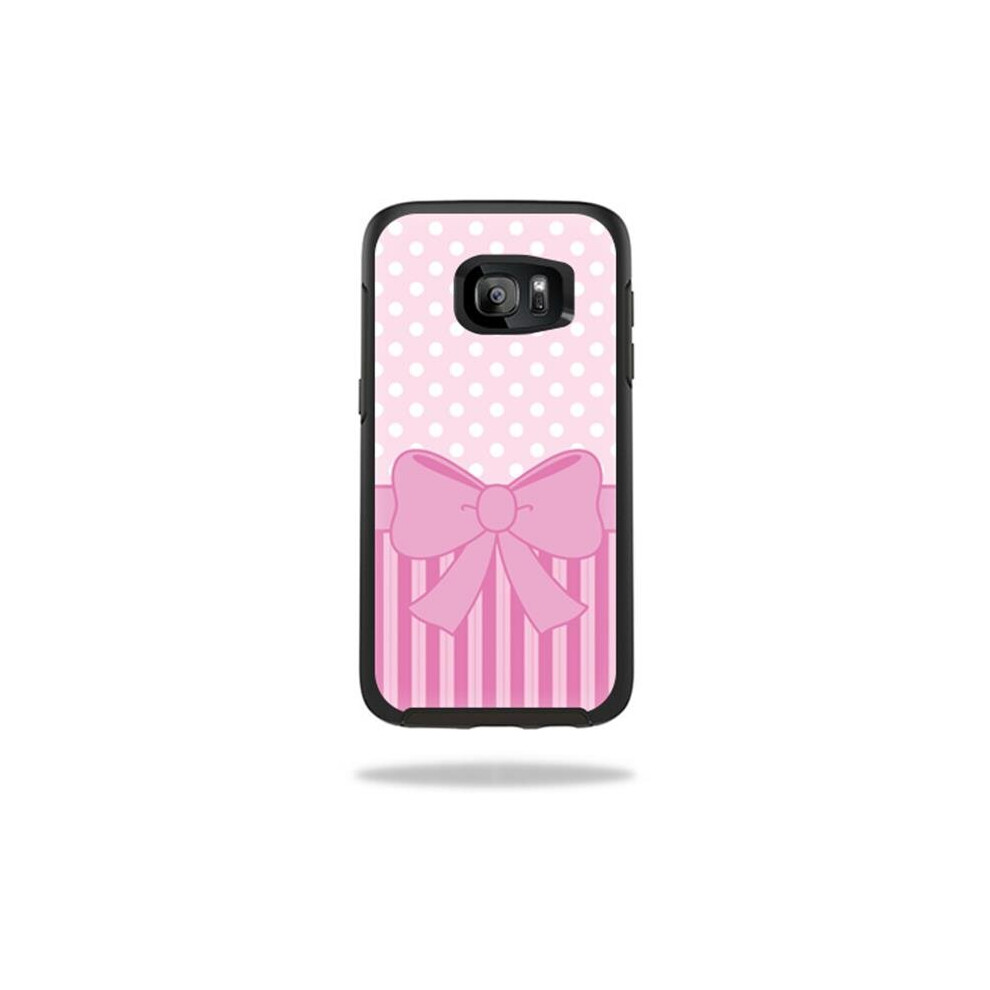 MightySkins OTSSGS7-Pink Present Skin for Otterbox Symmetry Samsung Galaxy S7 Case Wrap Cover Sticker - Pink Present-image-OPC-PB27PGY-NEW