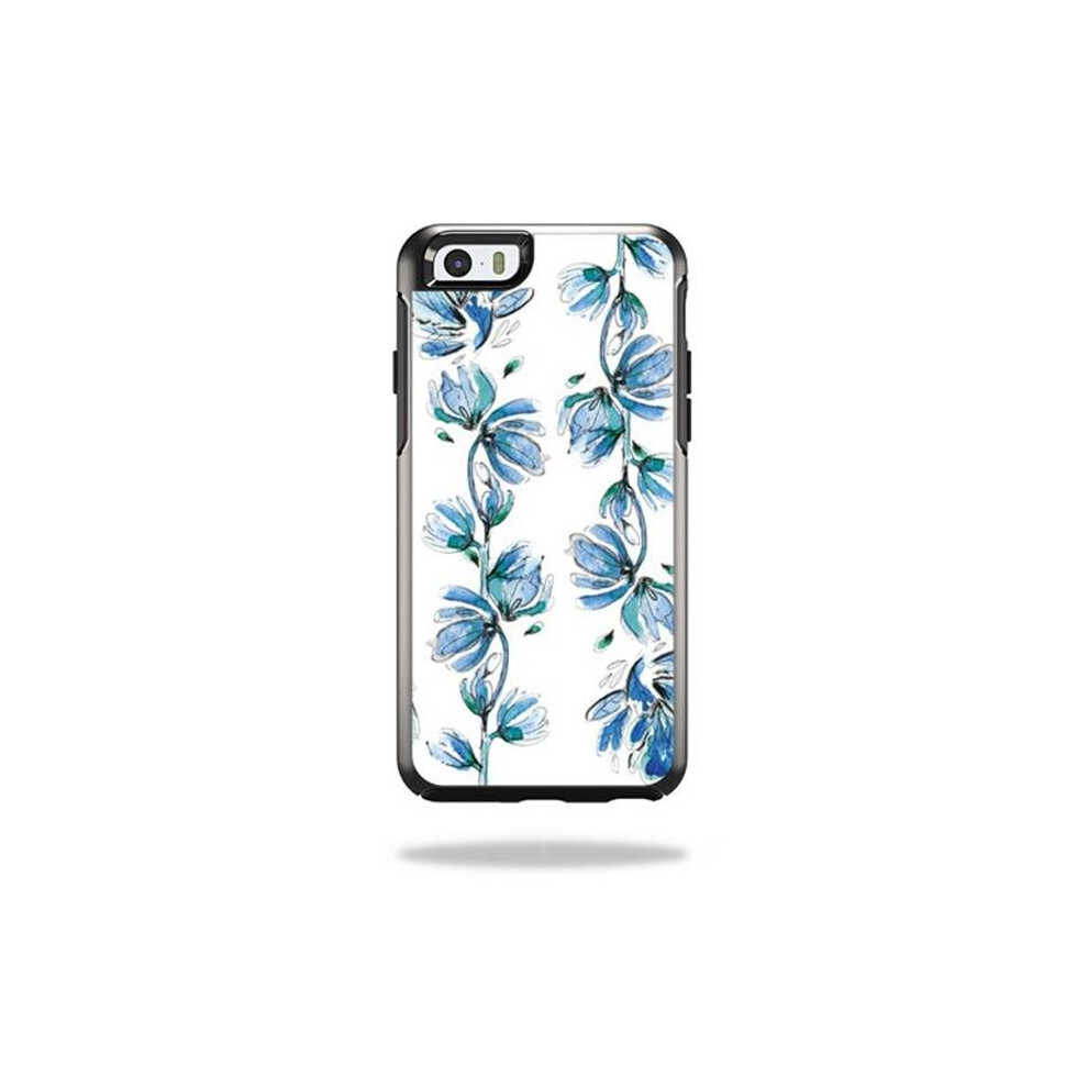 MightySkins OTSIP6-Blue Vines Skin for Otterbox Symmetry iPhone 6 & 6S Case Wrap Cover Sticker - Blue Vines-image-OPC-PB27PFV-NEW