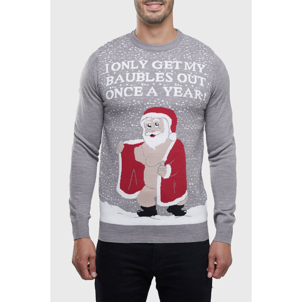 (S) I only get my baubles out once a year Christmas Jumper 