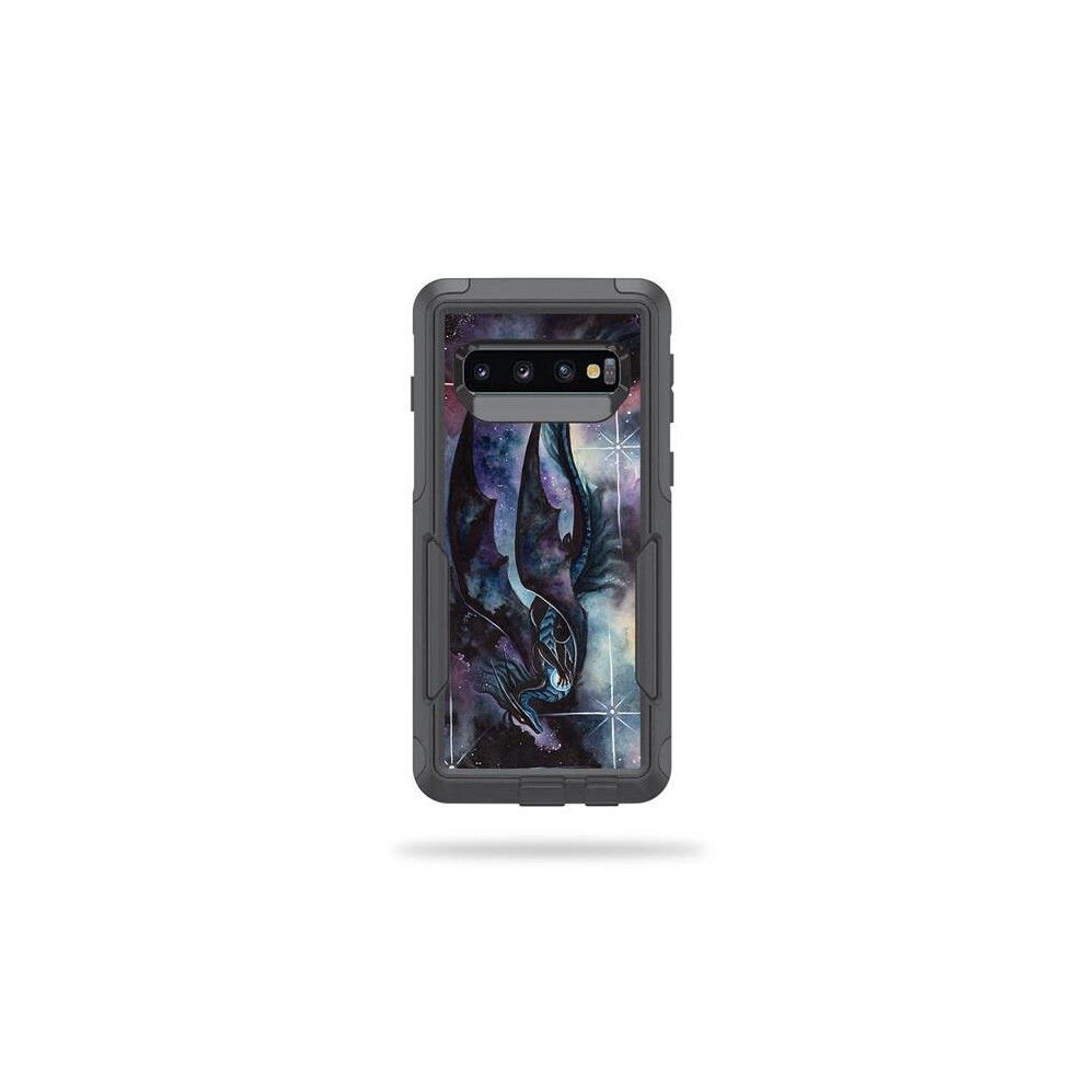MightySkins OTCOSG10-Midnight Dragon Skin for Otterbox Commuter Samsung Galaxy S10 - Midnight Dragon-image-OPC-PB27NWN-NEW