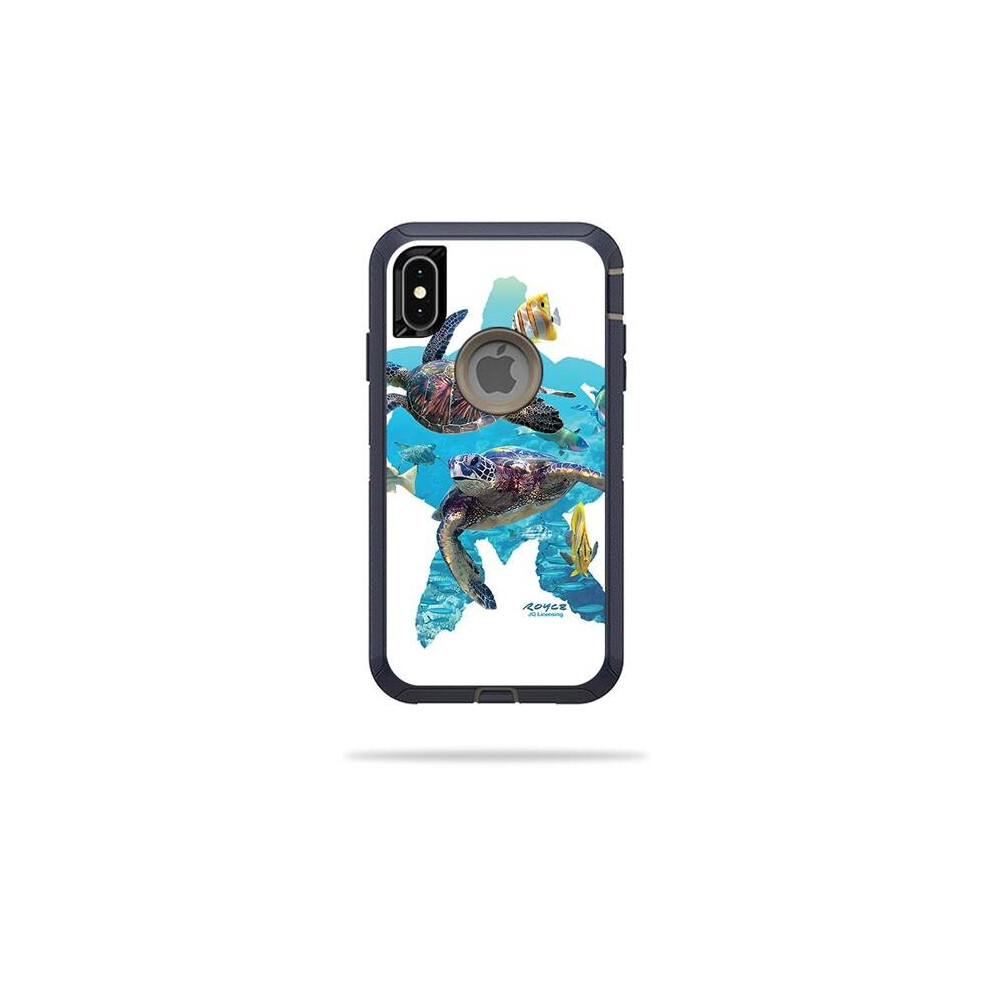 MightySkins OTDIPXSM-Turtly Cool Skin for Otterbox Defender iPhone XS Max - Turtly Cool-image-OPC-PB27NZB-NEW