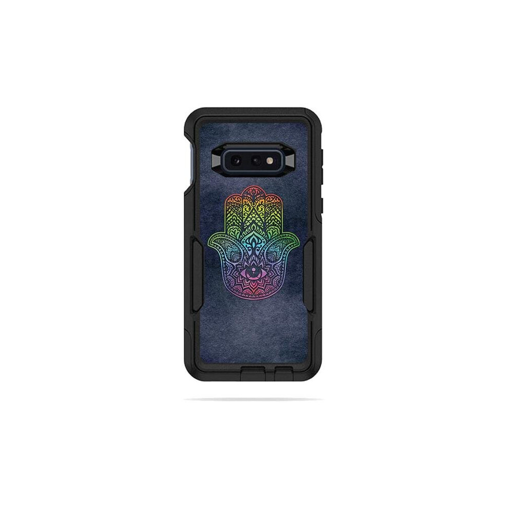 MightySkins OTCOSG10E-Rainbow Hamsa Skin for Otterbox Commuter Samsung Galaxy 10E - Rainbow Hamsa-image-OPC-PB27QPN-NEW