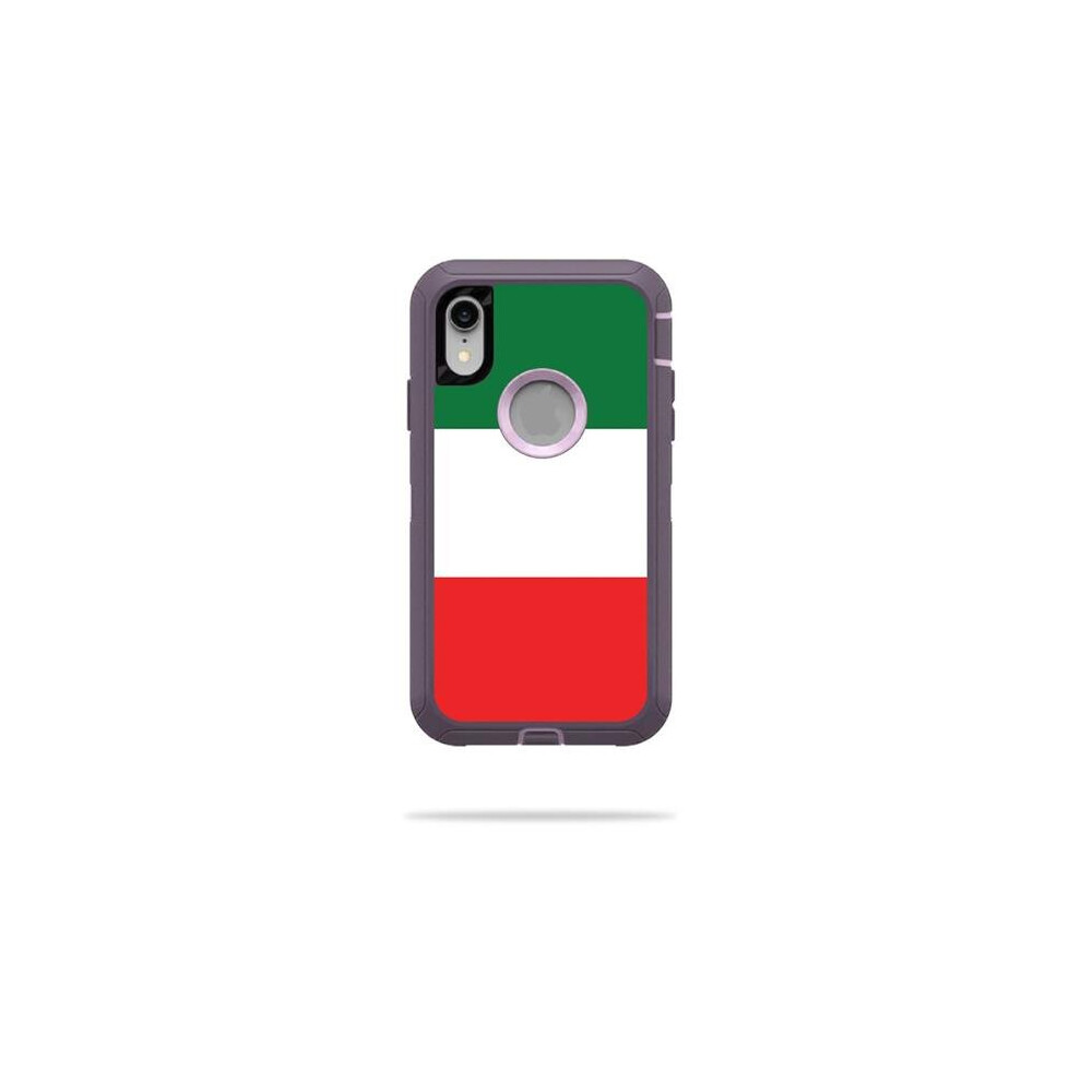 MightySkins OTDIPXR-Italian Flag Skin for Otterbox Defender iPhone XR Case - Italian Flag-image-OPC-PB27SQ2-NEW