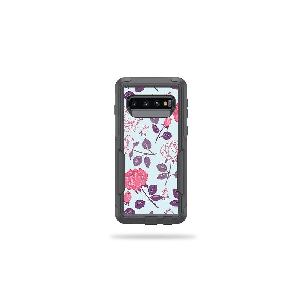 MightySkins OTCOSG10-Vintage Floral Skin for Otterbox Commuter Samsung Galaxy S10 - Vintage Floral-image-OPC-PB27HWH-NEW