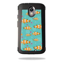 MightySkins OTDMODTUR2-Clowning Around Skin for Otterbox Defender Motorola Droid Turbo 2 Case Wrap Cover Sticker - Clowning Around