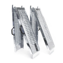 VOUNOT Set of 2 Folding Loading Ramps Heavy Duty 400 kg Max Loading
