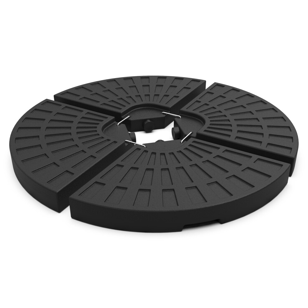 Vounot Umbrella Base Stand For Cantilever And Banana Parasol, 52L/100Kg