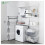 VOUNOT Clothes Drying Rack, Rolling 3-Tier Laundry Hanger 4
