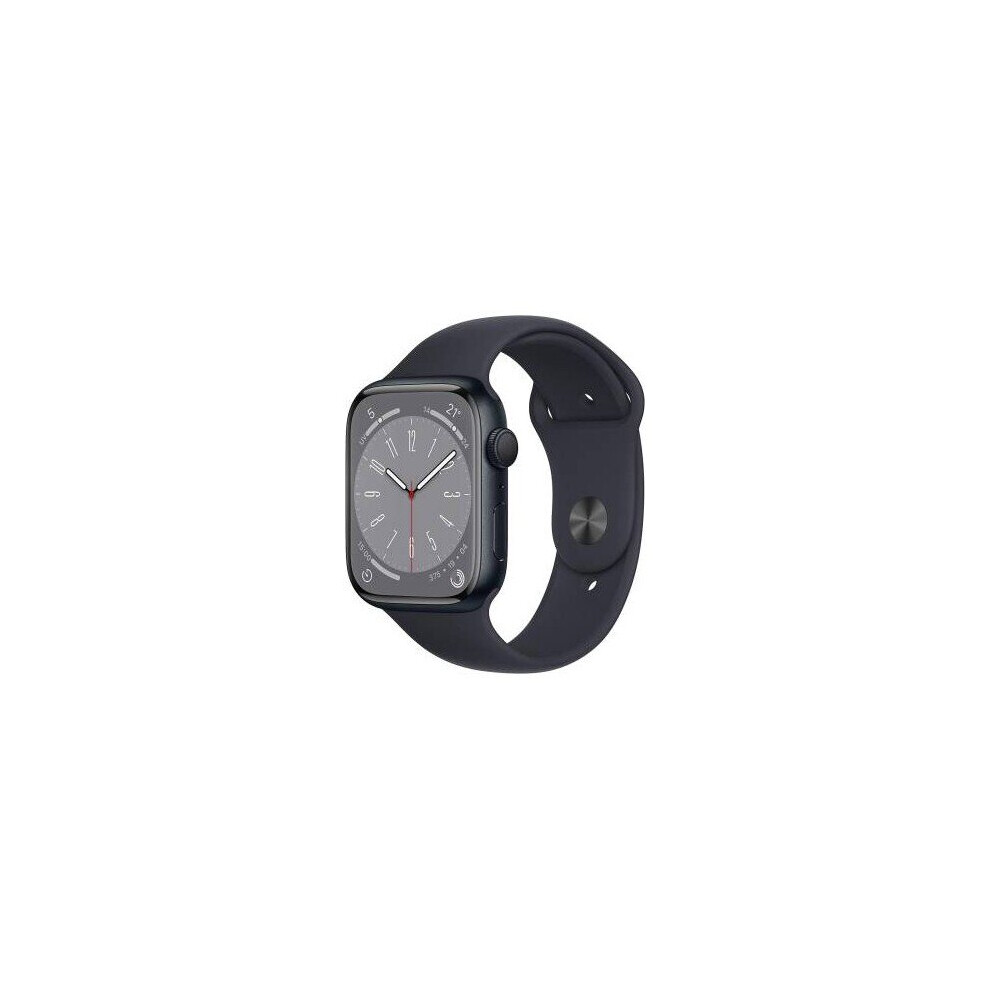 Apple Watch Serie8 45mm Midnight AC / Midnight SB EU MNP13CS / A