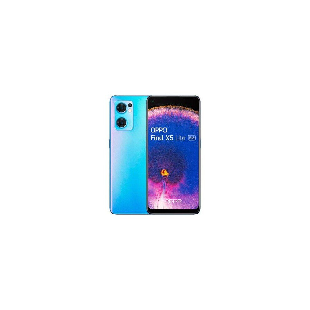 OPPO Find X5 Lite 8 + 256GB 6.43 "5G Startrails Blue DS EU