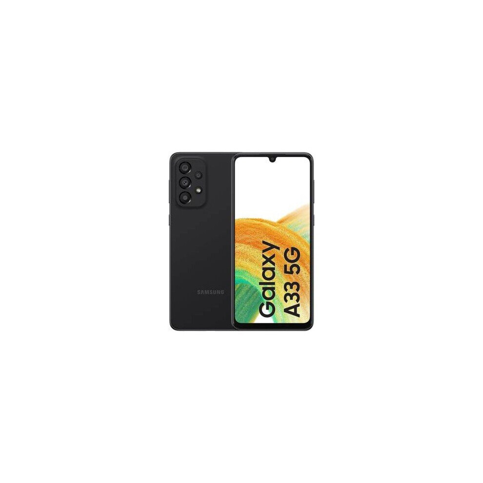 Samsung SM-A336B Galaxy A33 6 + 128GB 6.4 "5G Awesome Black DS ITA