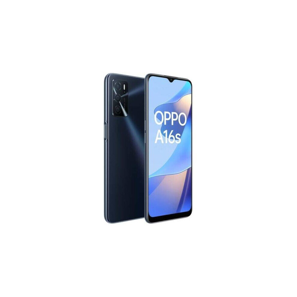 Oppo A16s 4 + 64Gb 6.5 "Crystal Black Ds Ita