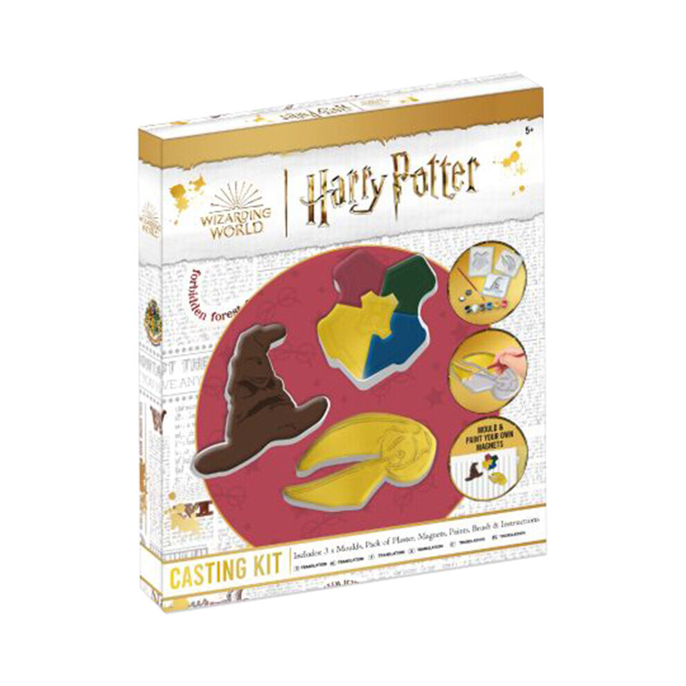 Wizarding World Harry Potter Casting Kit Mould And Paint Your Own Magnets