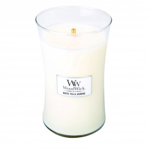 WoodWick Woodwick White Tea & Jasmine - Large Candle